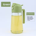 Dual-Purpose Glass Oil Spray and Pour Bottle