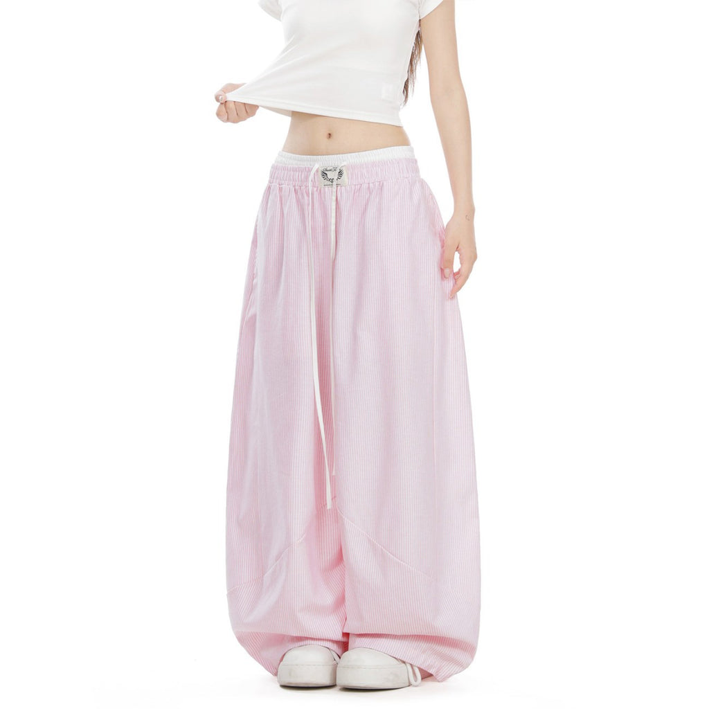 Casual straight-leg trousers