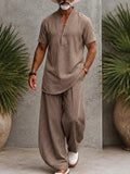 Mens Casual Plaid Shirt