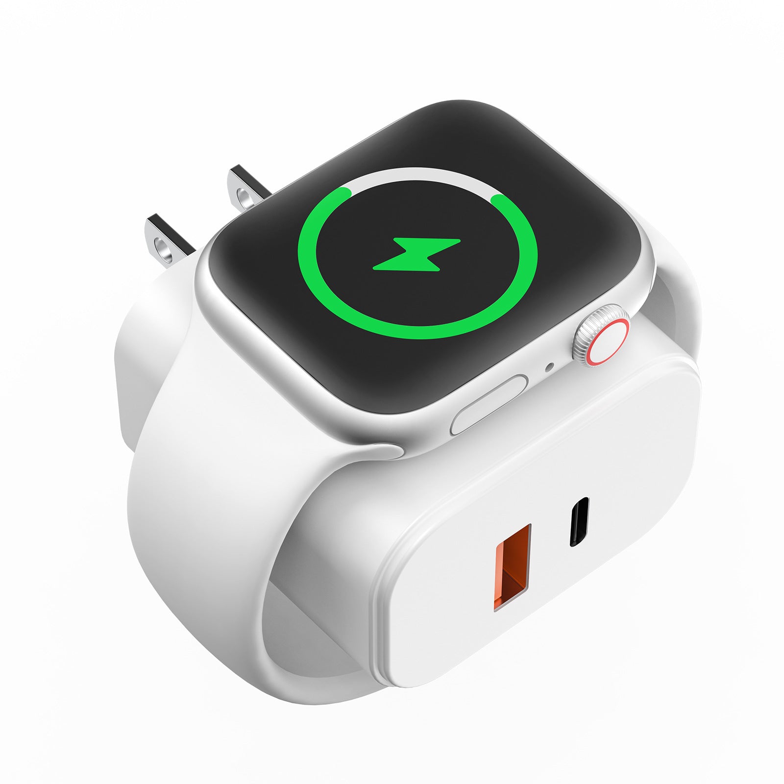 Three-in-One Wireless Charger for Phone and Watch