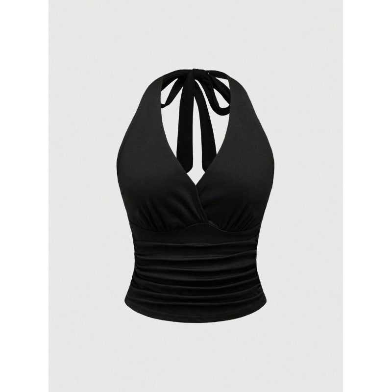 Sexy Backless Halter Tank Top