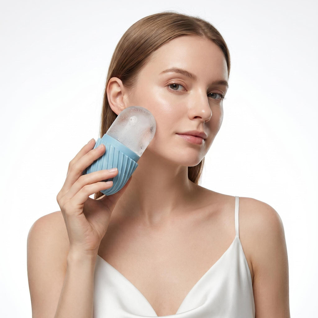 Silicone Facial Ice Roller Massager