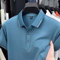 Mens Cotton Blend Polo Shirt