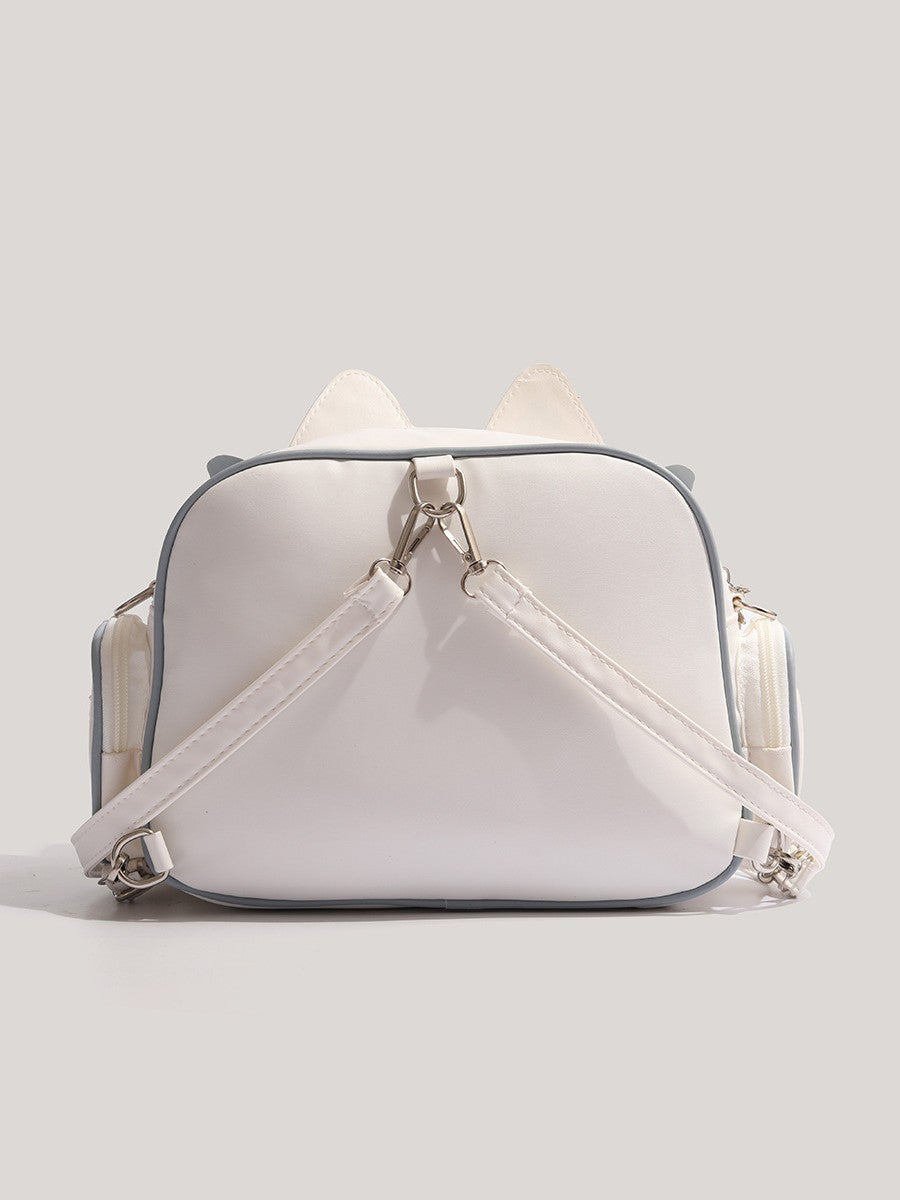 Trendy Mechanical Cat Small Backpack
