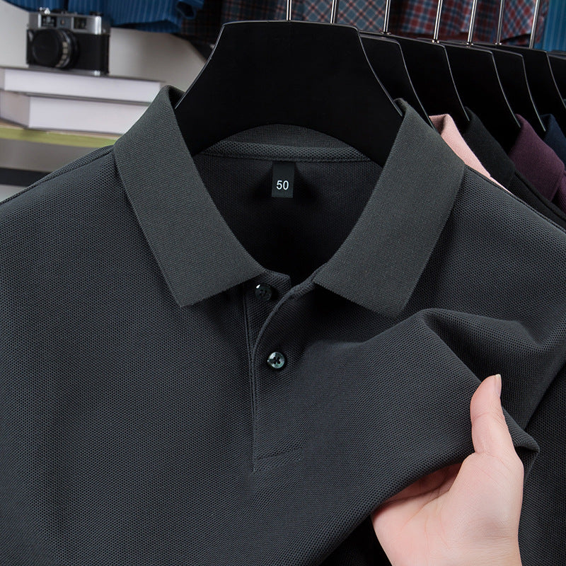 Pure Cotton Summer High-End Men's Polo Shirts
