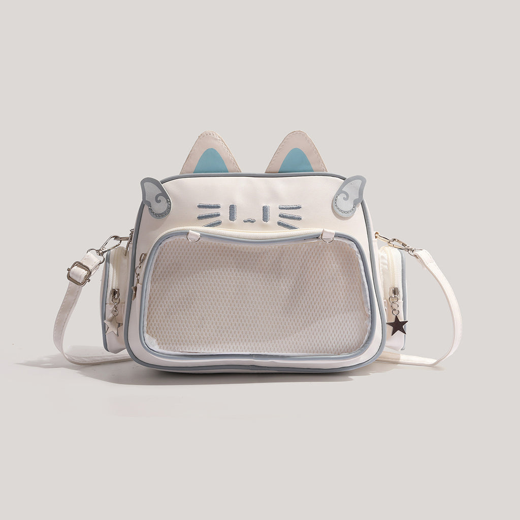 Trendy Mechanical Cat Small Backpack