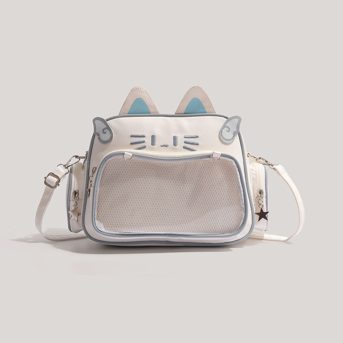Trendy Mechanical Cat Small Backpack