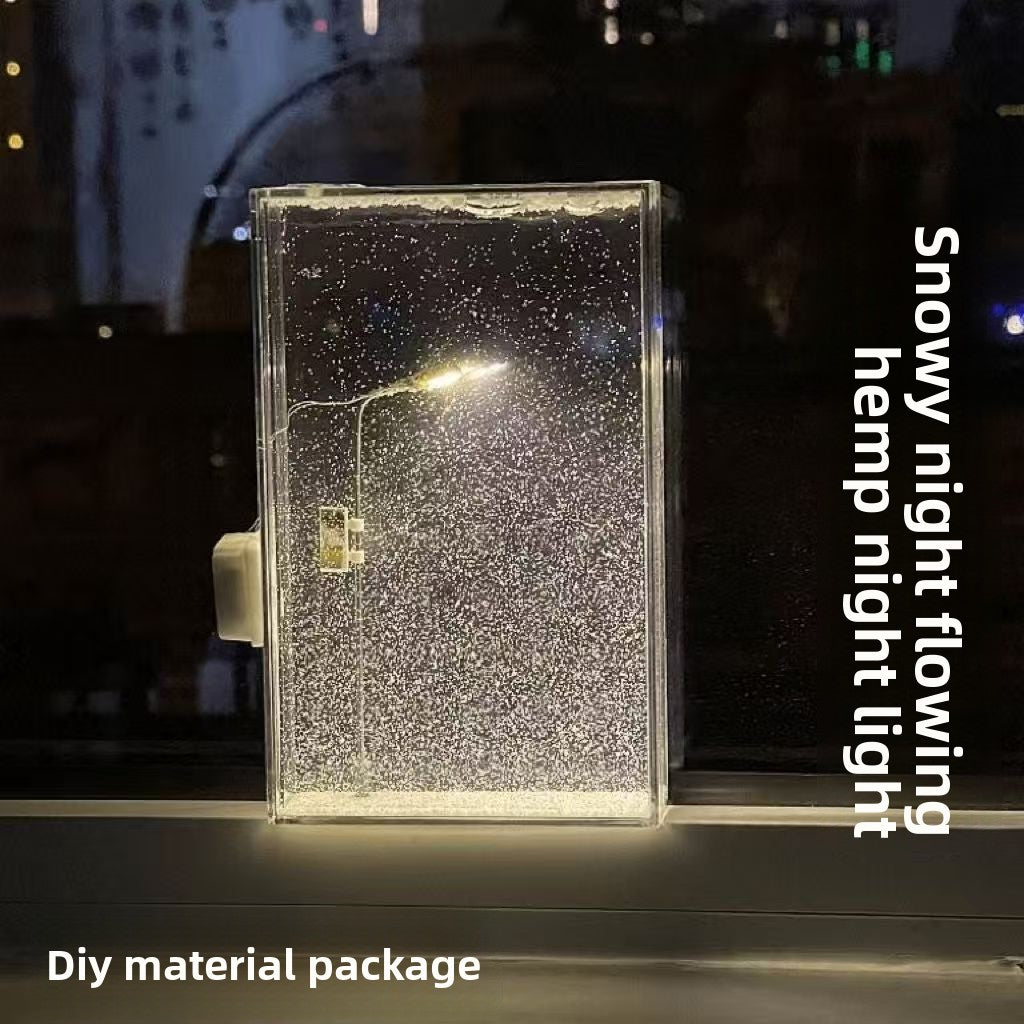 Snow Scene DIY Night Light Kit