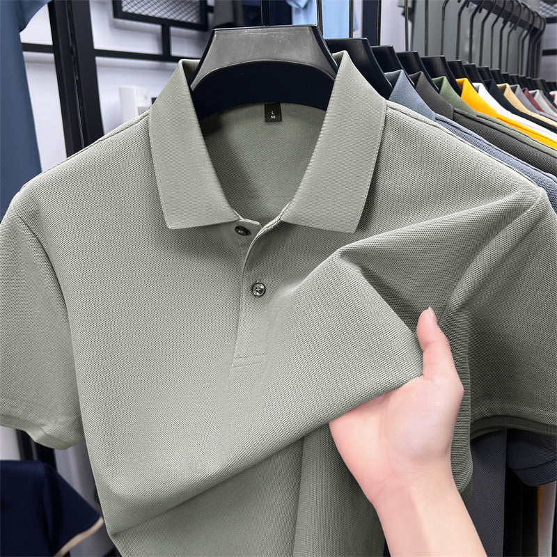 Pure Cotton Summer High-End Men's Polo Shirts