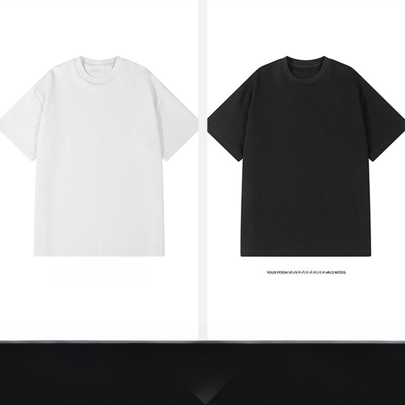 Men's Heavyweight Cotton Short Sleeve T-Shirt Cleanfit