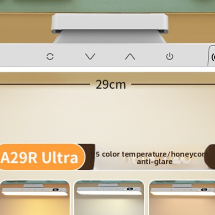 Eye-protecting desk lamp for bedside use