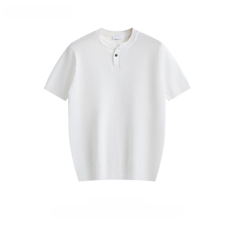 Pure Cotton Waffle Knit Shirt