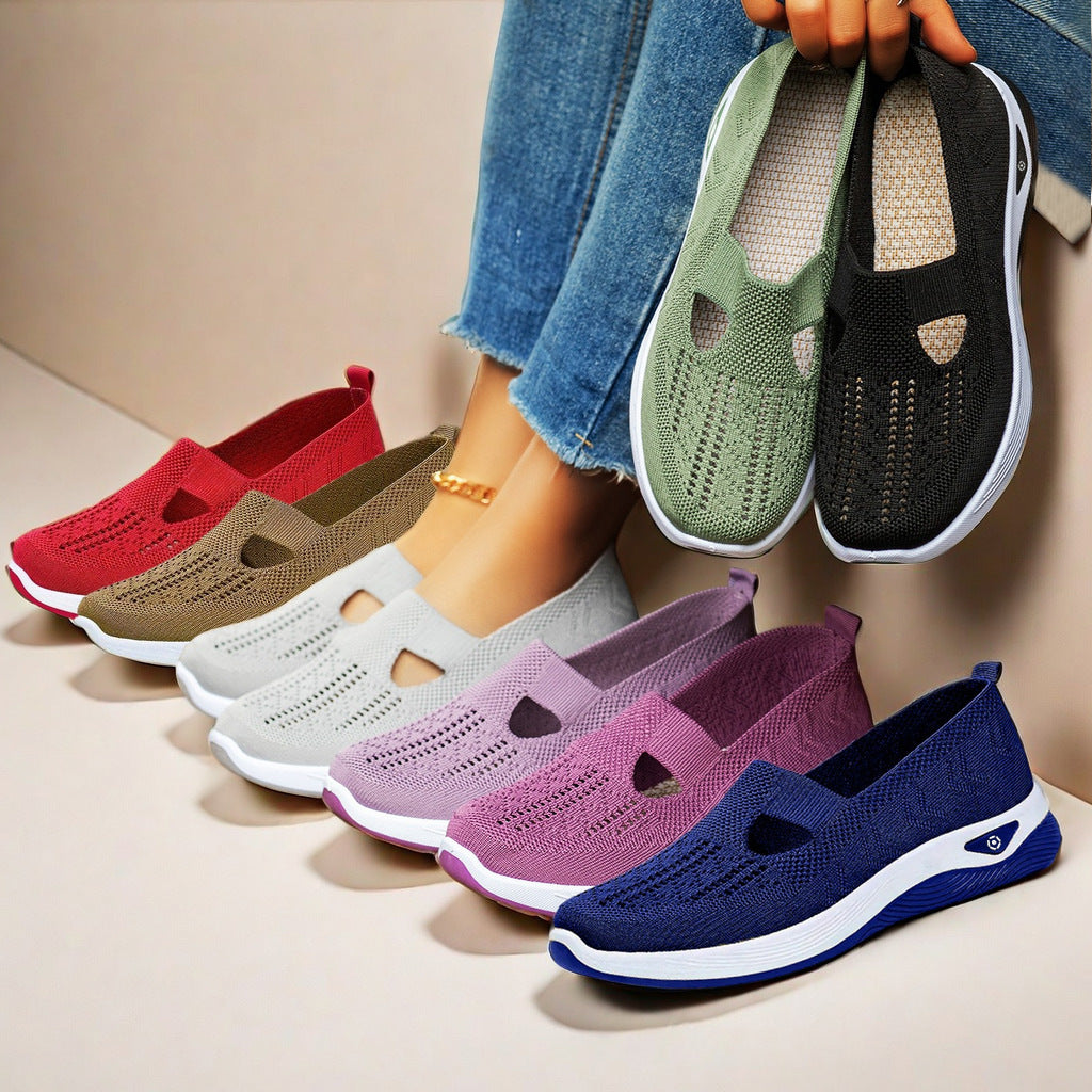 Summer Breathable Sandals, Non-Slip Soft Soles, Elderly Shoes, Women's Casual Shoes, Middle-Aged and Elderly Walking Shoes