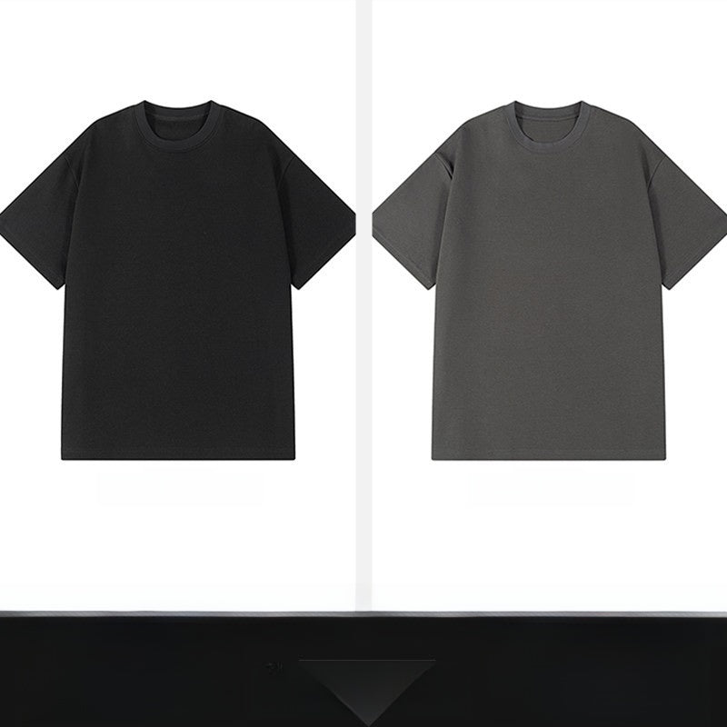 Men's Heavyweight Cotton Short Sleeve T-Shirt Cleanfit