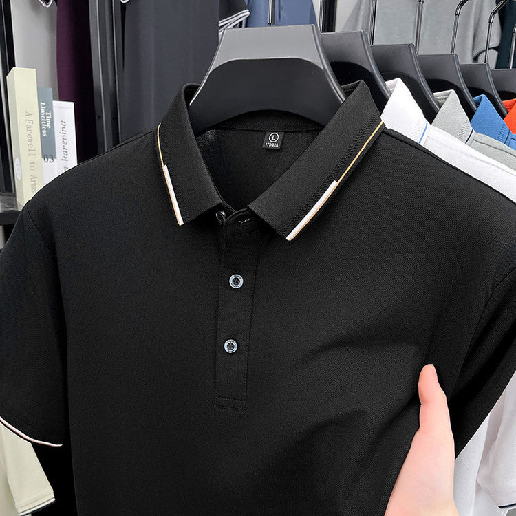 Mens Cotton Blend Polo Shirt