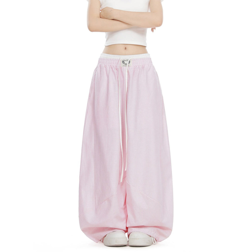 Casual straight-leg trousers