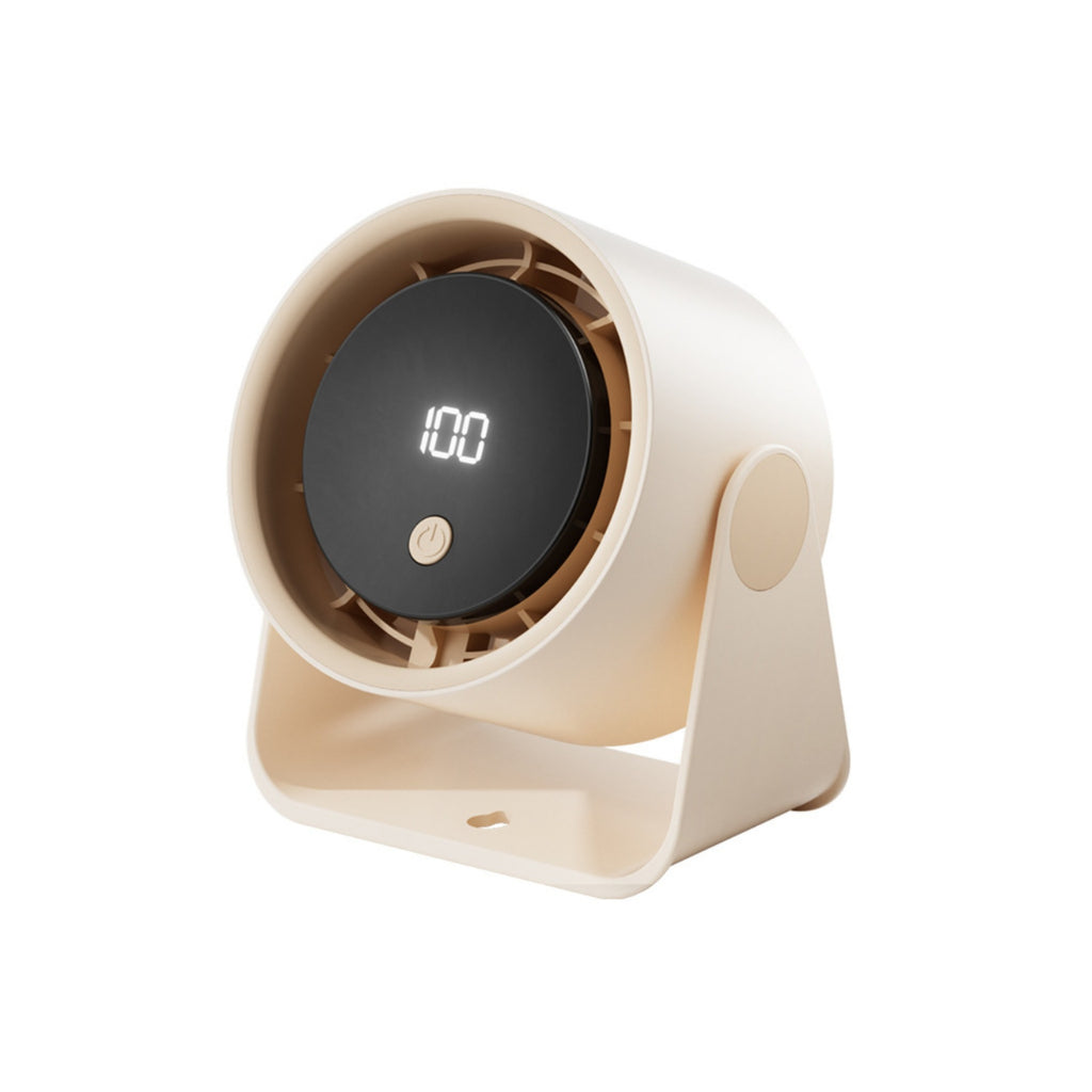 Charging desktop fan