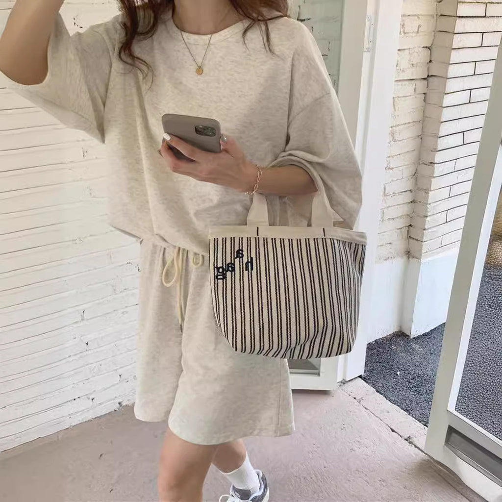 Women's Summer Shorts Two-Piece Set