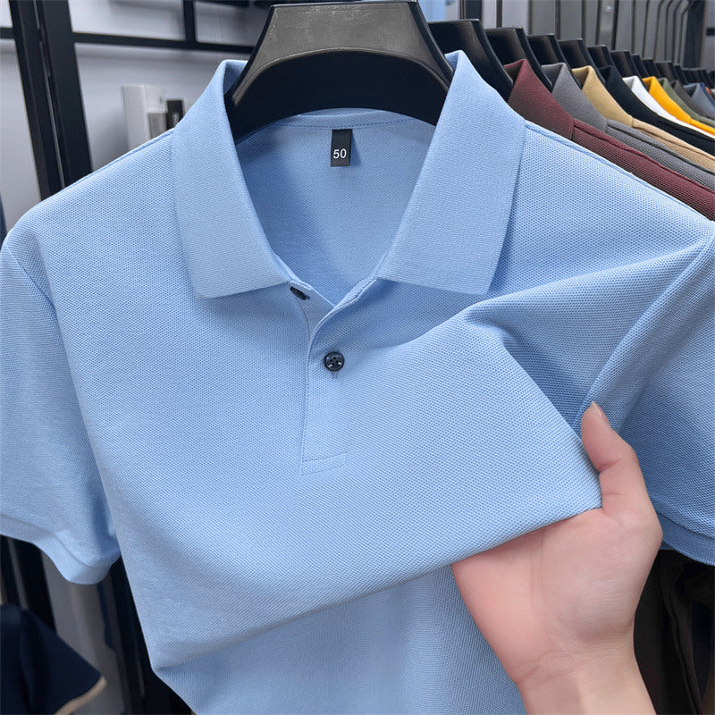 Pure Cotton Summer High-End Men's Polo Shirts