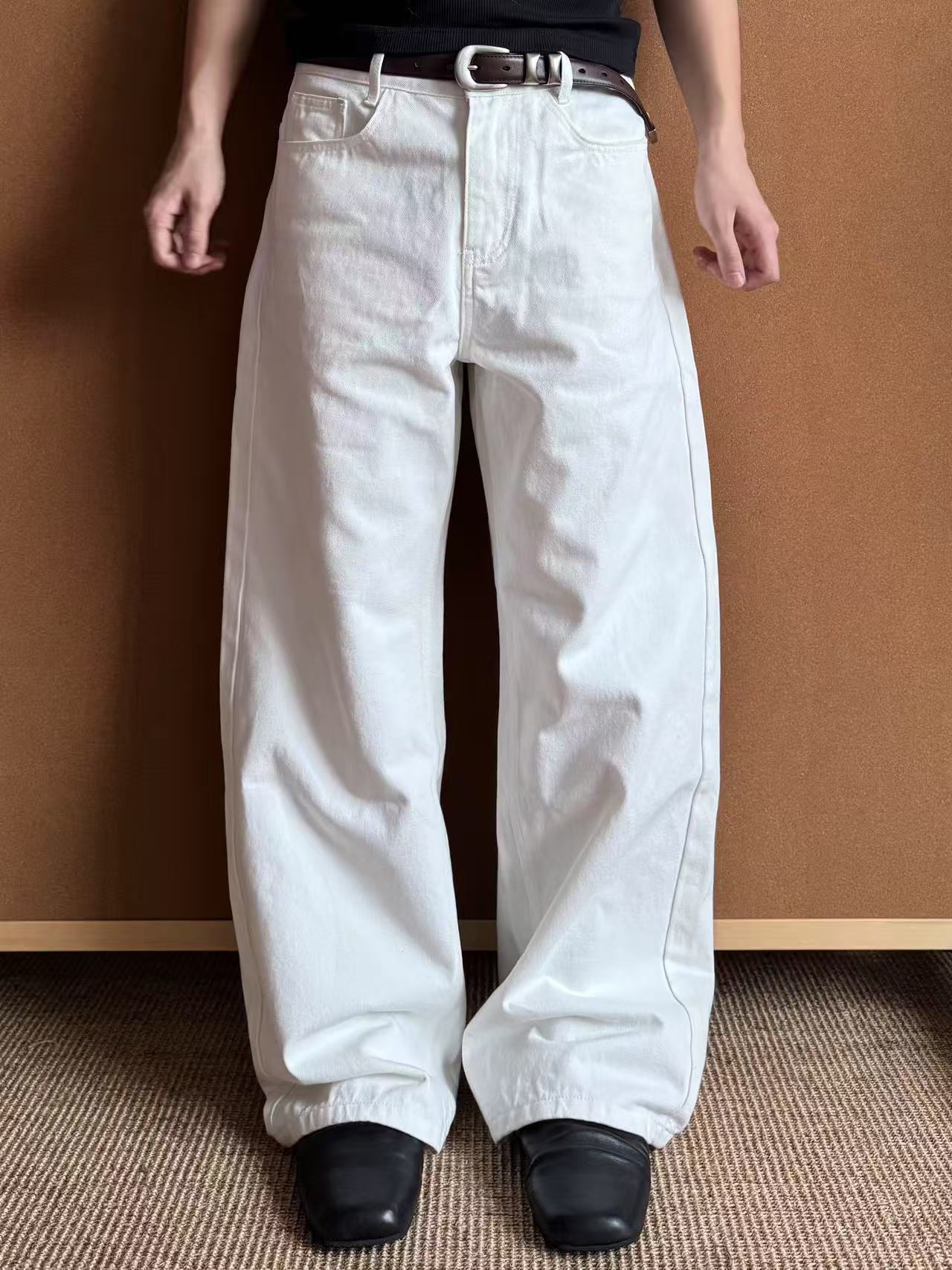 American Retro Straight Leg Denim Pants