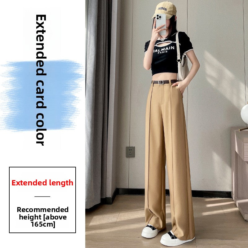 Glossy High Waist Wide Leg Trousers
