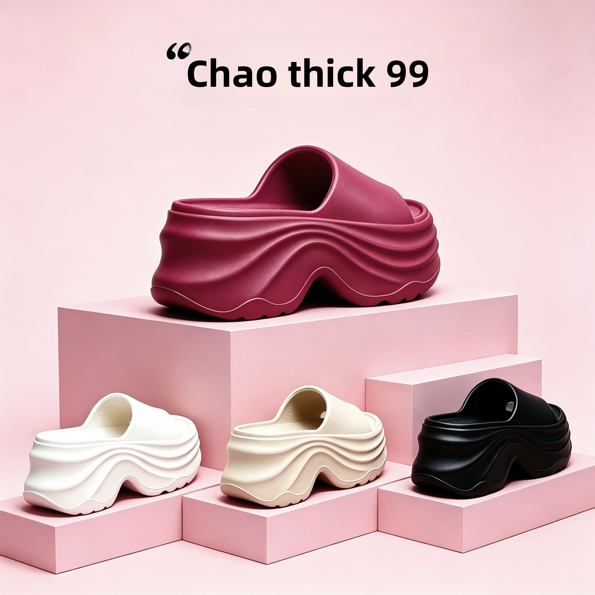 Women's Height Increase EVA Slippers