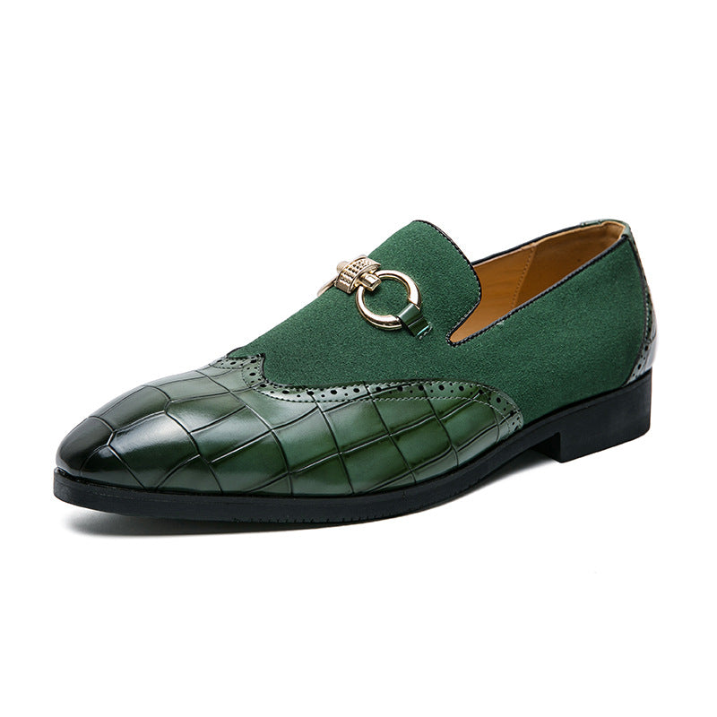 Mens Brogue Leather Lace Up Shoes