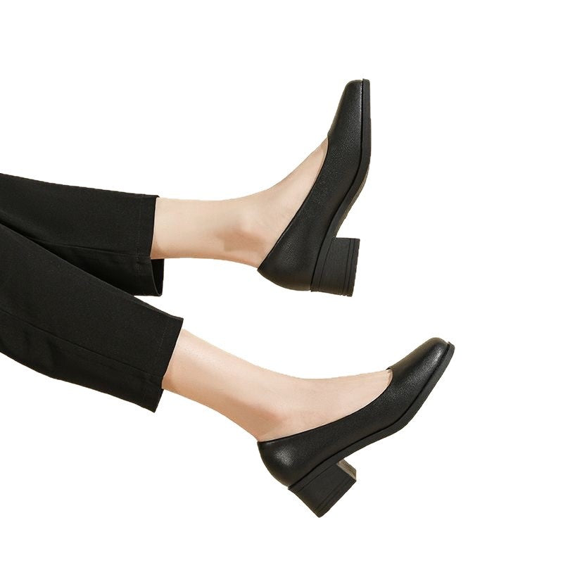 Womens Low Heel Professional Work Shoes