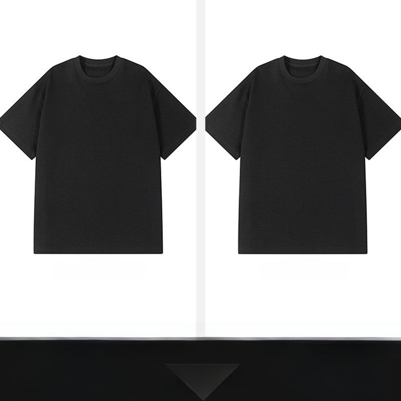 Men's Heavyweight Cotton Short Sleeve T-Shirt Cleanfit