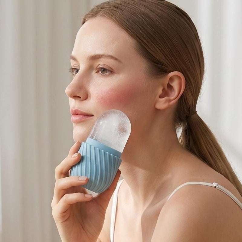 Silicone Facial Ice Roller Massager