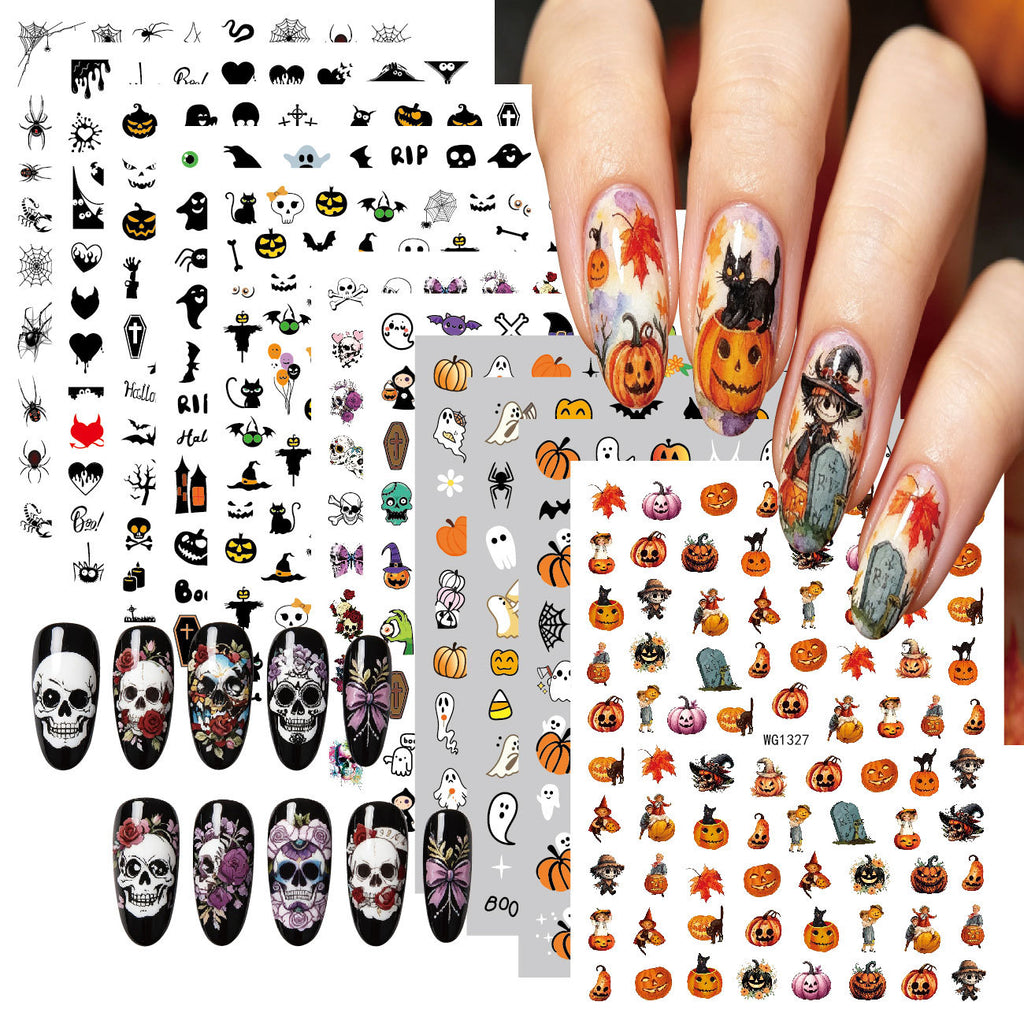 Halloween nail stickers