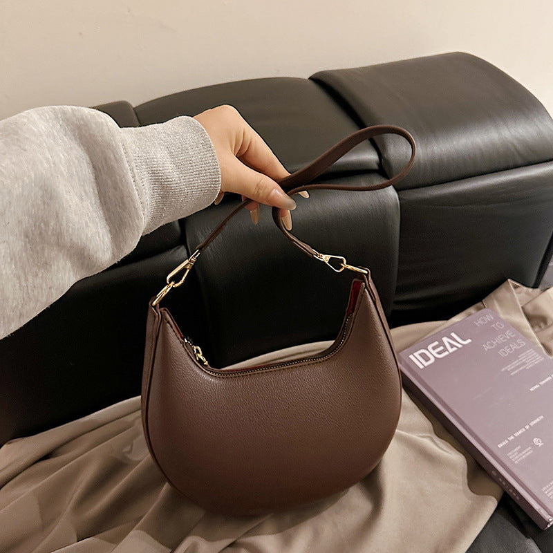 Vintage Crescent Shoulder Bag