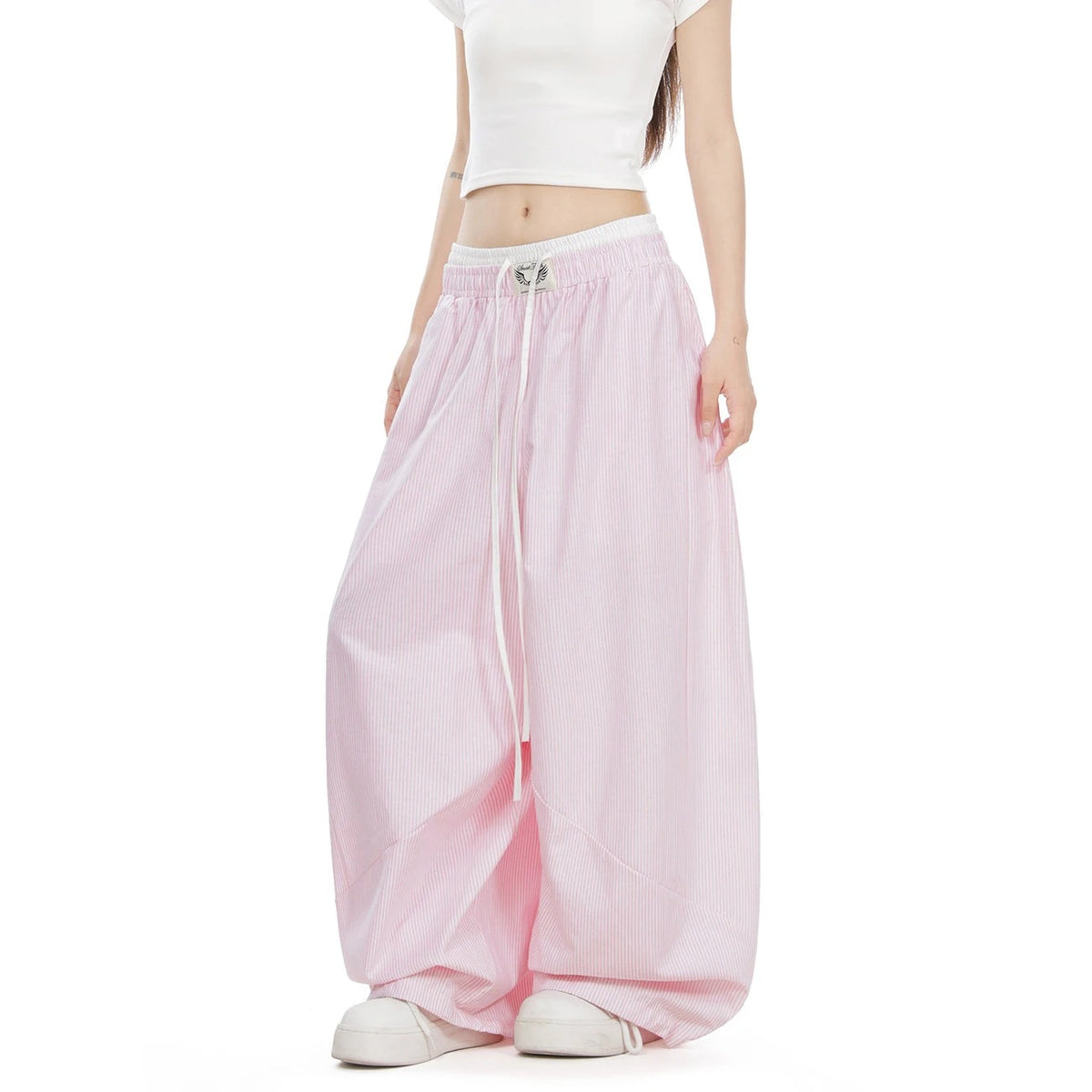 Casual straight-leg trousers
