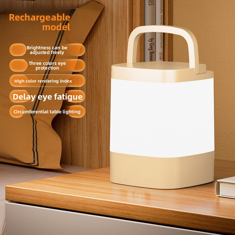 Remote Control Rechargeable Touch Night Light Bedroom Sleep Light