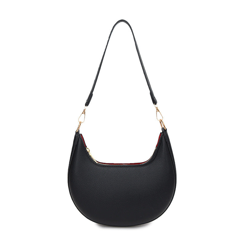 Vintage Crescent Shoulder Bag