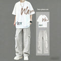 Mens Cotton T-Shirt and Pants Set