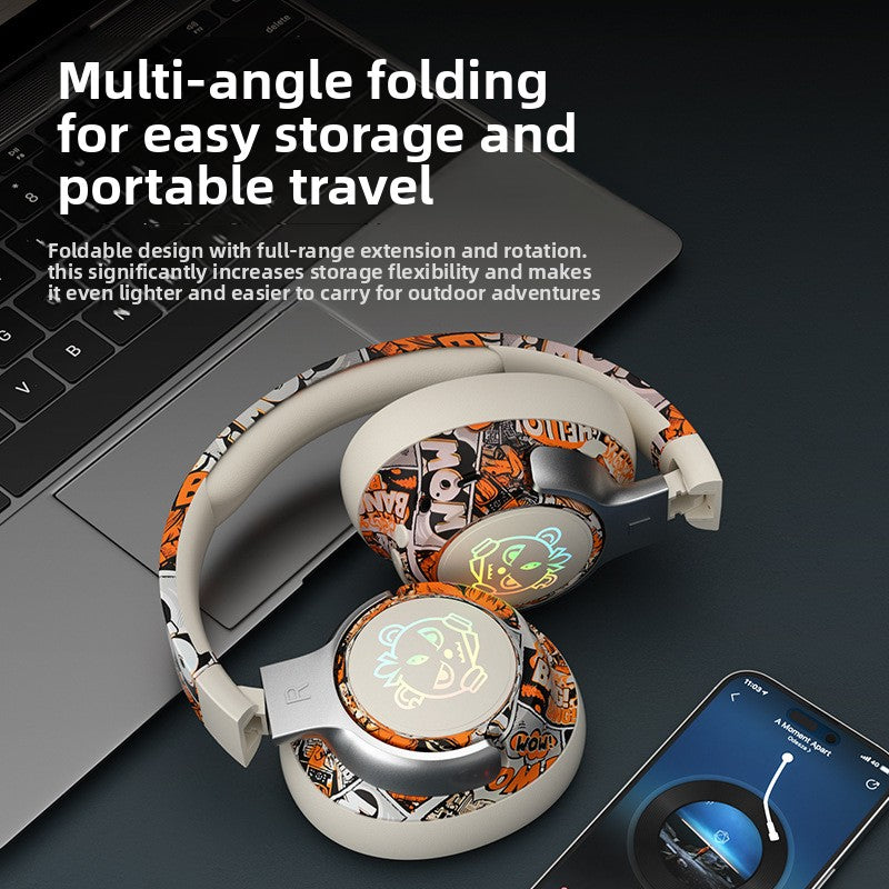 Wireless Gaming Headset with Bluetooth 5.4