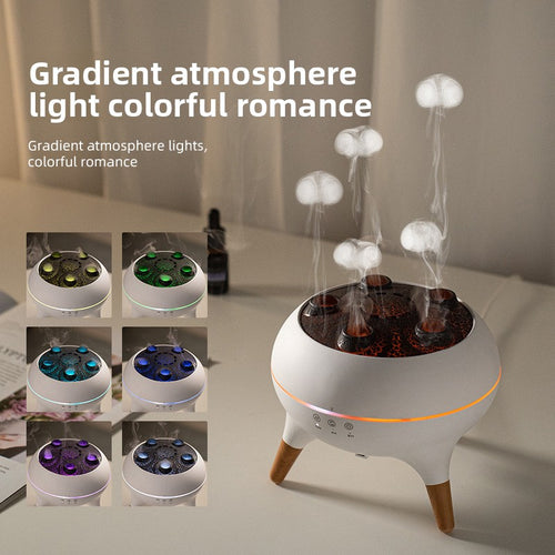 Aromatic Essential Oil Diffuser Desktop Jellyfish Humidifier