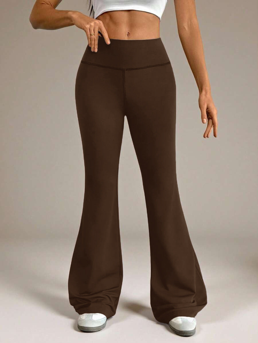 Womens High Waist Bootcut Yoga Pants