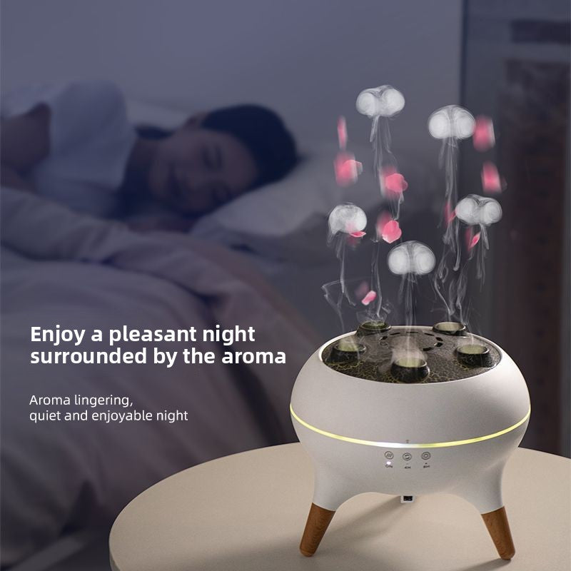 Aromatic Essential Oil Diffuser Desktop Jellyfish Humidifier