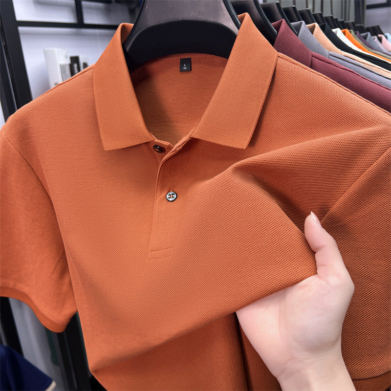 Pure Cotton Summer High-End Men's Polo Shirts