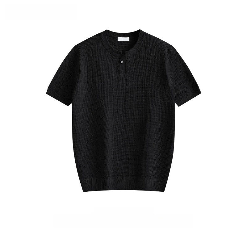 Pure Cotton Waffle Knit Shirt