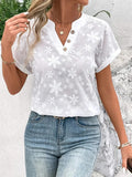 V-Neck Short-Sleeved Shirt