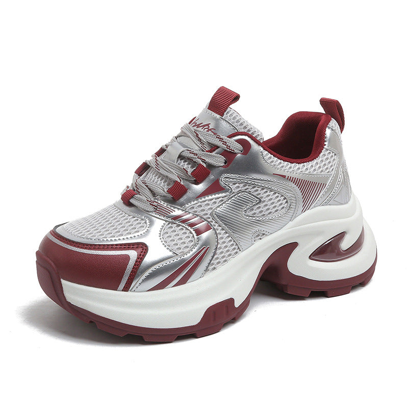 Thick-Soled Breathable Casual Sneakers for Women