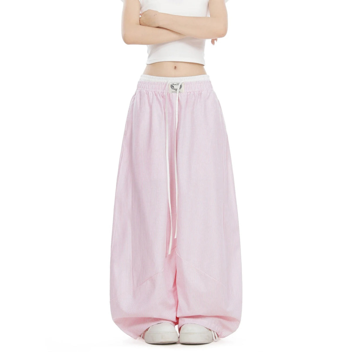 Casual straight-leg trousers