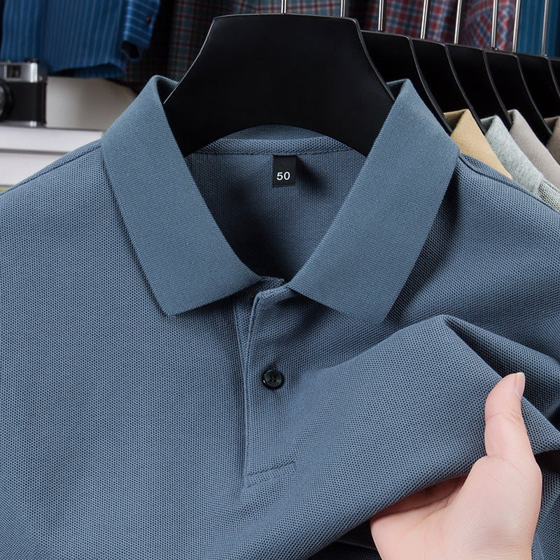 Pure Cotton Summer High-End Men's Polo Shirts