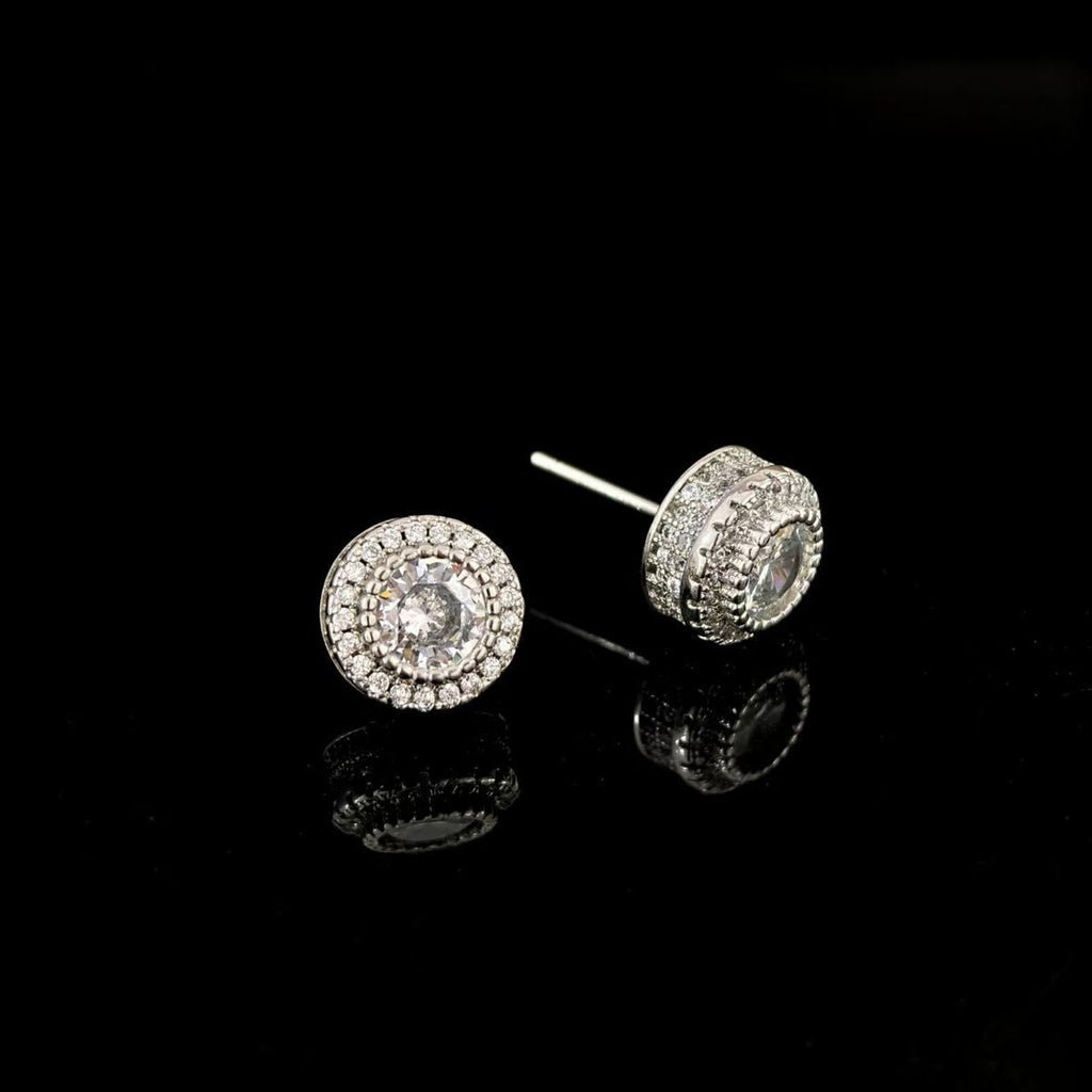 Hip-hop stud earrings for men