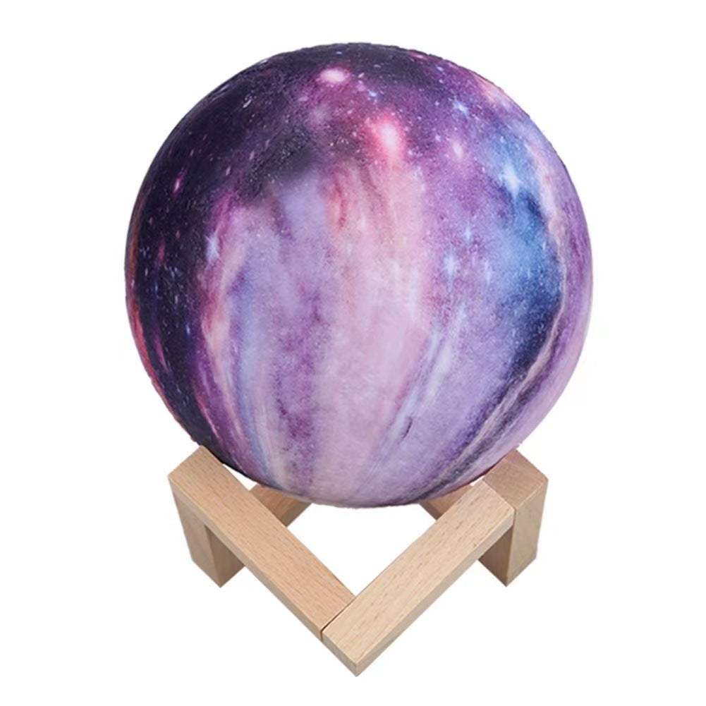 Creative Moon Starry Sky Night Light Bedroom Atmosphere Desk Lamp