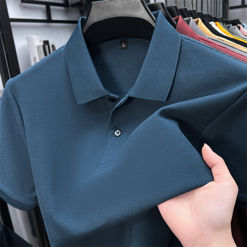 Pure Cotton Summer High-End Men's Polo Shirts
