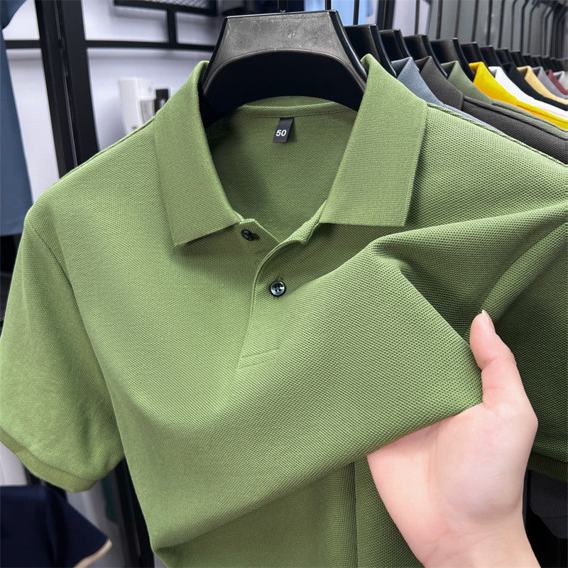 Pure Cotton Summer High-End Men's Polo Shirts